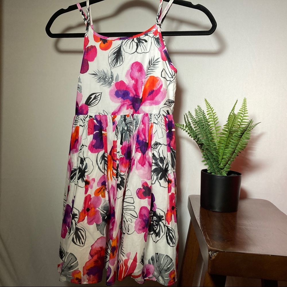 ✨2/$20 Gymboree multi colored girls floral dress